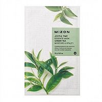 Маска для лица тканевая c зеленым чаем MIZON Joyful Time essence mask GREEN TEA (23 гр)