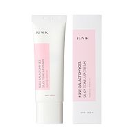 Крем для лица с розовой водой и галактомисисом IUNIK Rose Galactomyces Silky Tone Up Cream(40 мл)