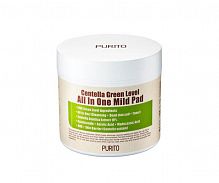 Пилинг-диски с центеллой Purito Centella Green Level All In One Mild Pad(70 штук)