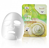 Тканевая маска с муцином улитки 3W Clinic Fresh Mask Sheet (23 мл) Snail Mucus