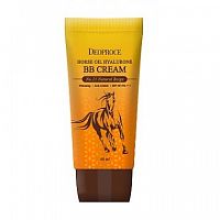 ВВ крем Deoproce Horse Oil Hyalurone  BB SPF 50+ PA+++ No. 21 Natural beige(60 гр)