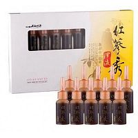 Лечебные ампулы на основе женьшеня M-Cerade Red Ginseng Extract Ampoule (10 мл*10)