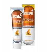 Зубная паста ЖЕЛТАЯ с Гинкго билобо и имбирем Aekyung 2080 K Gingivalis Ginger Mint(120 гр)