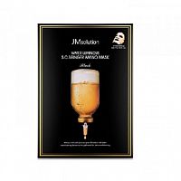 Укрепляющая маска с аминокислотами JMSolution WATER LUMINOUS S.O.S RINGER AMINO MASK Black(35