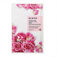 Маска для лица тканевая c розой MIZON Joyful Time essence mask ROSE(23 гр)