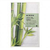 Маска для лица тканевая c бамбуком MIZON Joyful Time essence mask BAMBOO(23 гр)