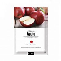 Тканевая маска COS.W My Real Skin Apple Facial Mask(23 мл)