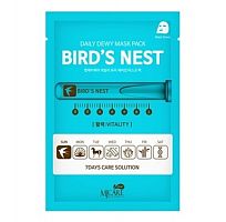 Листовая маска для лица Mijin Care Daily Dewy Bird's Nest Mask Pack (25 мл)ласточкино гнездо