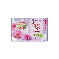 Прокладки ежедневные c ароматом зеленого чая SAYURI Super Soft (15 см), 36 шт