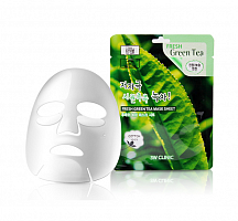 Тканевая маска с зеленым чаем 3W Clinic Fresh Mask Sheet (23 мл) Green Tea