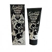 Глубокоочищающ поры маска черная Elizavecca Hell-pore Longolongo Gronique Black Mask(100 мл)