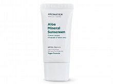 Солнцезащитный крем с алоэ AROMATICA Aloe Mineral Sunscreen SPF50/PA+++(50 гр)