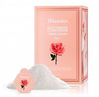 Энзимная пудра с розой JMSolution Glow Luminous Flower Firming Powder Cleanser Rose(0,35 гр*30 шт)
