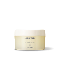 Очищающий щербет для лица с маслом канолы и маслом семян бабассу AROMATICA Orange Cleansing Sherbet(