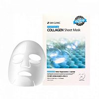Маска тканевая 3W CLINIC Essential Up Collagen Sheet Mask (25 мл)