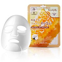 Тканевая маска с маточным молочком 3W Clinic Fresh Mask Sheet (23 мл) Royal Jelly