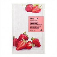 Маска для лица тканевая c клубникой MIZON Joyful Time essence mask STRAWBERRY (23 гр)