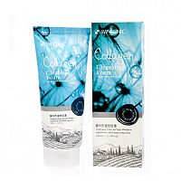 Пенка для умывания с экстрактом коллагена 3W Clinic Collagen Foam Cleansing (100 мл)
