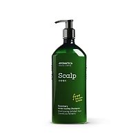Шампунь для укрепления и эластичности с розмарином AROMATICA Rosemary Scalp Scaling Shampoo (400 МЛ)