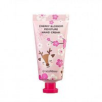 Увлажняющий крем для рук с экстрактом вишни CHERRY BLOSSOM MOISTURE HAND CREAM от SeaNtree (30 мл)