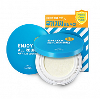 Солнцезащитный кушон SCINIC ENJOY ALL ROUND AIRY CUSHION SPF50+PA++(25 гр)
