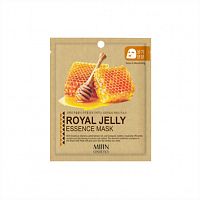 Маска тканевая NEW MIJIN Royal Jelly Essence Mask (маточное молочко) 25 гр