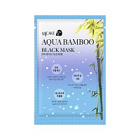 Маска тканевая Mijin AQUA Bamboo Black Mask