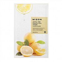 Маска для лица тканевая c витамином С MIZON Joyful Time essence mask VITAMIN C(23 гр)