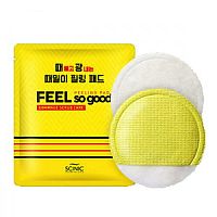 Пилинг-спонж (скраб) Scinic FEEL SO GOOD SCRUB PAD (1шт/7мл)