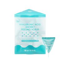 Пилинг-скраб гиалуроновый MIZON Hyaluronic Acid Sherbet Peeling Scrub(7 гр*24 штуки)