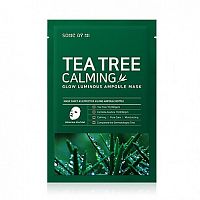 Маска тканевая SOME BY MI TEA TREE CALMING GLOW LUMINOIS AMPOULE MASK