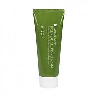 Пенка с рисовыми отрубями Rice real cleansing foam от MIZON (150 мл)