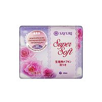 Прокладки гигиенические SAYURI Super Soft НОРМАЛ (3 капли) (24 см), 10 шт
