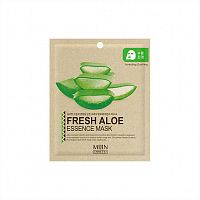Маска тканевая NEW MIJIN Aloe Essence Mask (алоэ) 25 гр