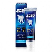 Зубная паста СУПЕР ЗАЩИТА БЛЮ Aekyung 2080 Power Shield Blue Double Mint (голубая полоска) (120 гр)