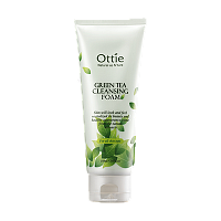 Пенка для умывания с зеленым чаем Green Tea Cleansing Foam от Ottie(150 мл)