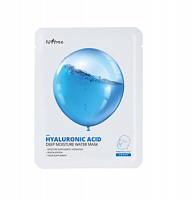 Маска тканевая ISNTREE HYALURONIC ACID DEEP MOISTURE WATER MASK(20 гр)