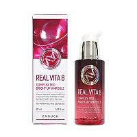 Cыворотка Enough Real Vita 8 Complex Pro Bright up Ampoule(30 мл)